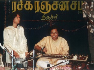 concert in Trichy Zuid-India         